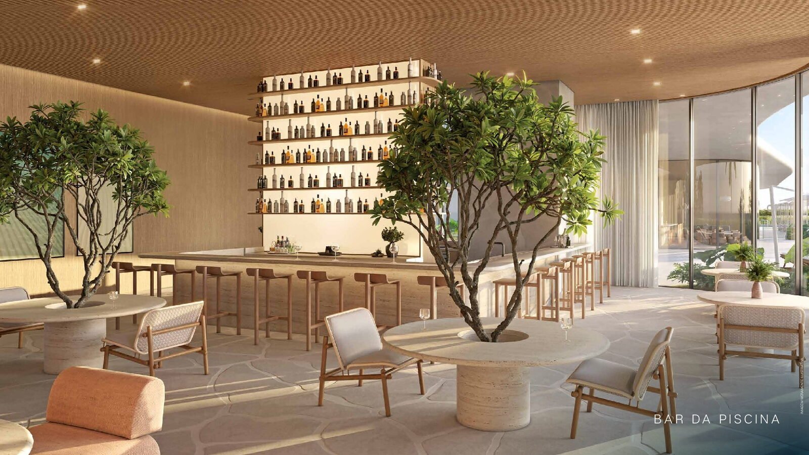 Bar da piscina